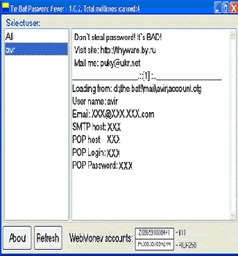 The Bat! Password Viewer