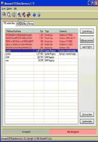     (Encrypted File System)